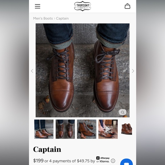 Men’s Thursday Boots - Picture 4 of 9